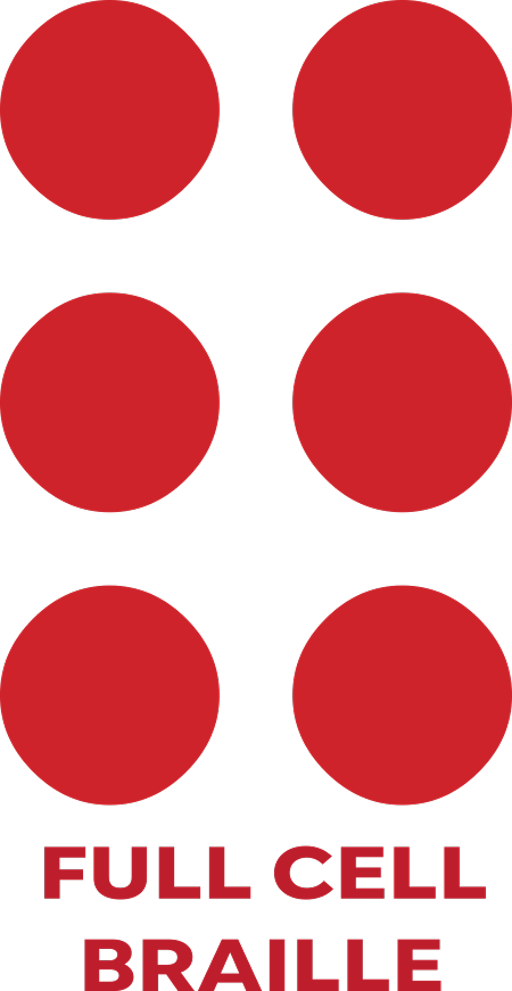 Full Cell Braille Apparel
